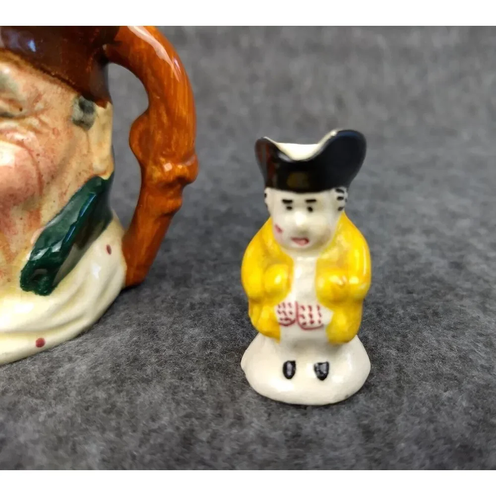 Toby Mug & 2 Miniatures Lancaster Sandland Hand Painted in England Vintage 1949+